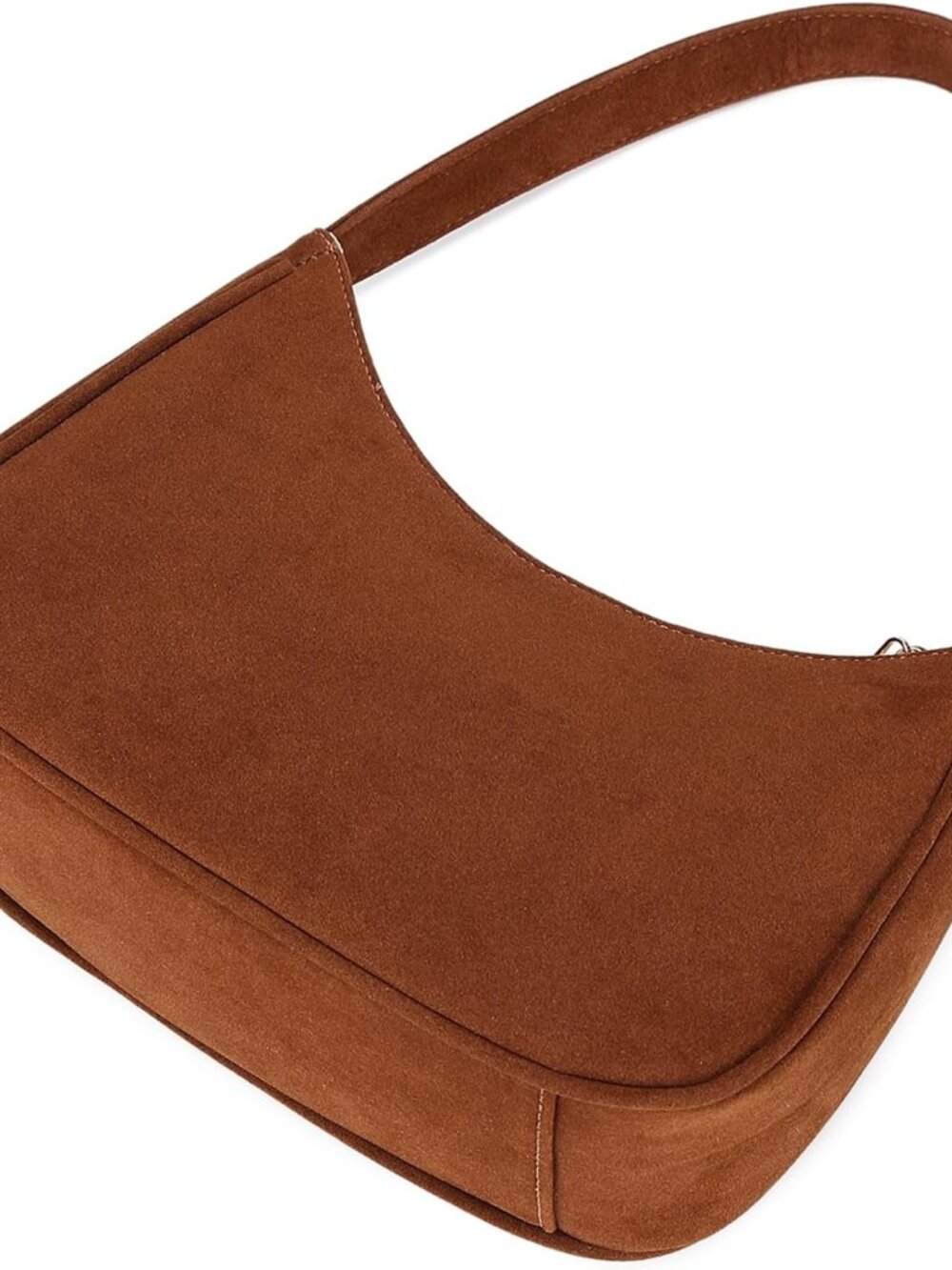 Shoulder Bags for Women, Cute Hobo Tote Handbag Mini Clutch Purse with Zipper Cl - Picture 5 of 7